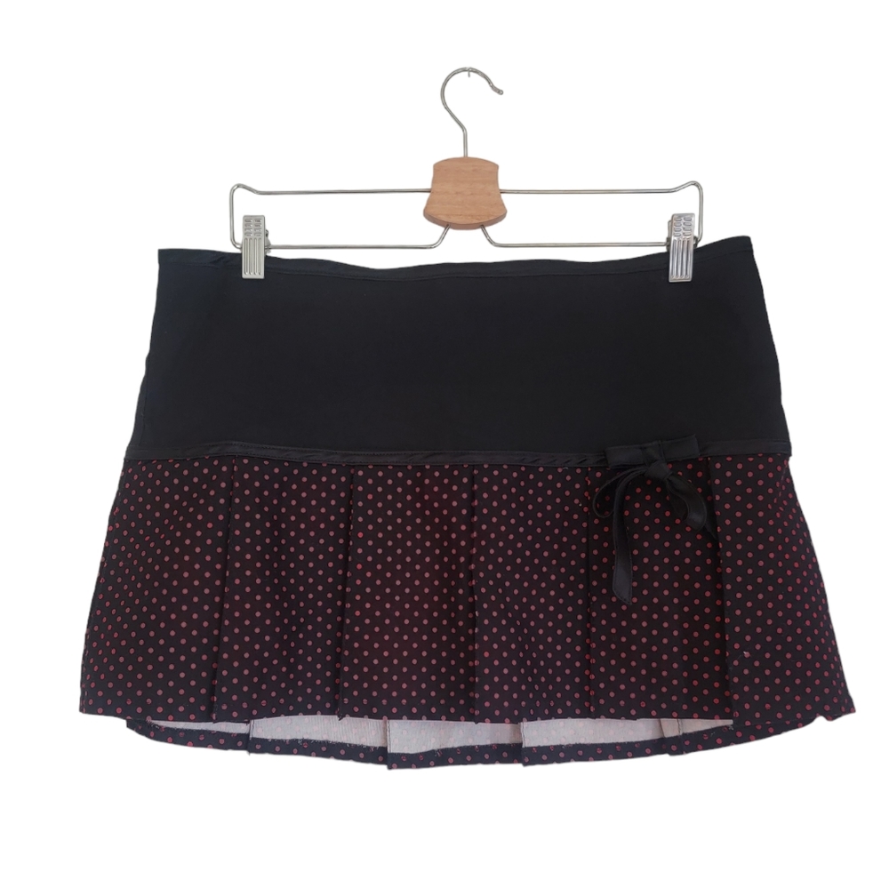 TRIPP NYC Y2K skirt mini polka dot women's size XXL goth rocker chick